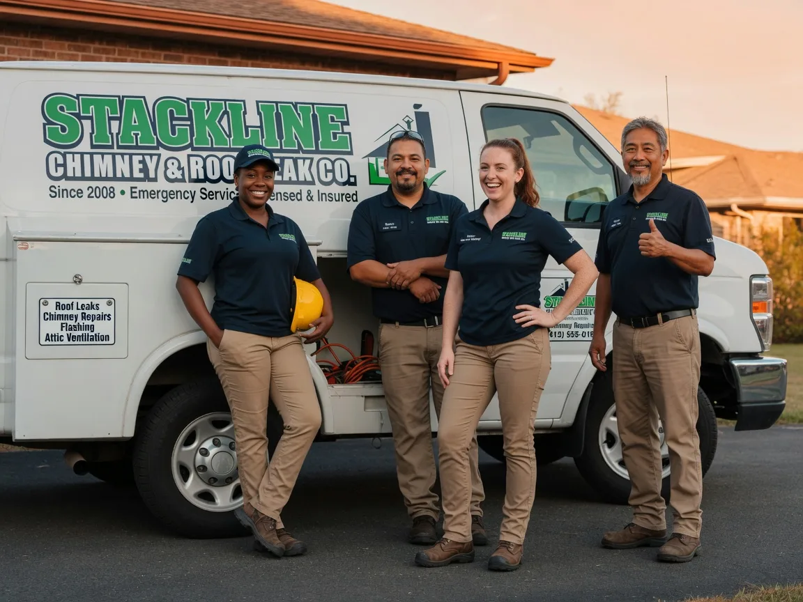 Chimney flashing repair company in Saunemin, IL